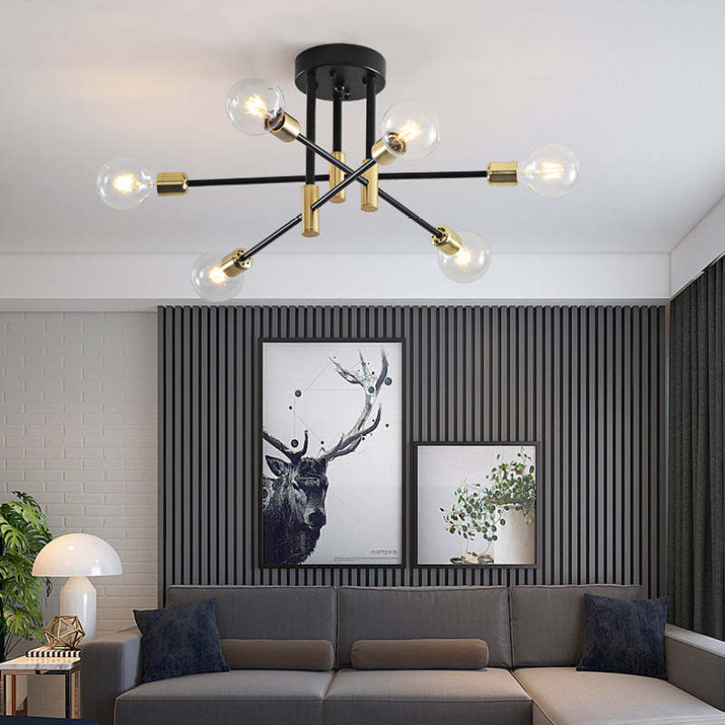 Moderne Zwarte LED Plafondlamp met Diffuus Licht voor Slaapkamer en Woonkamer - Minimalistisch Ontwerp