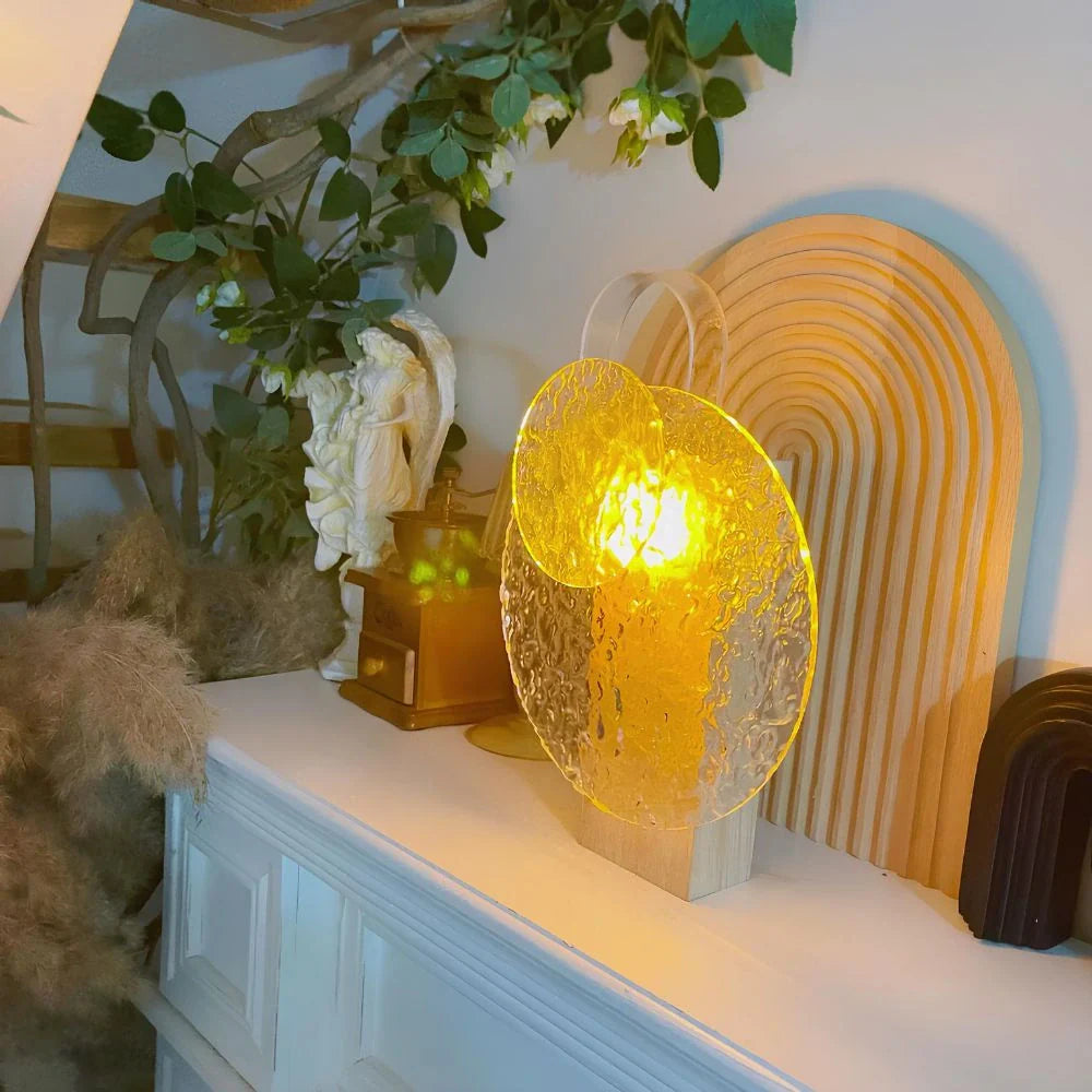 Zonsondergangsfeer Lamp met Instelbare Projecties en Dimbare Warme Verlichting – Ideaal voor Woonkamers en Slaapkamers
