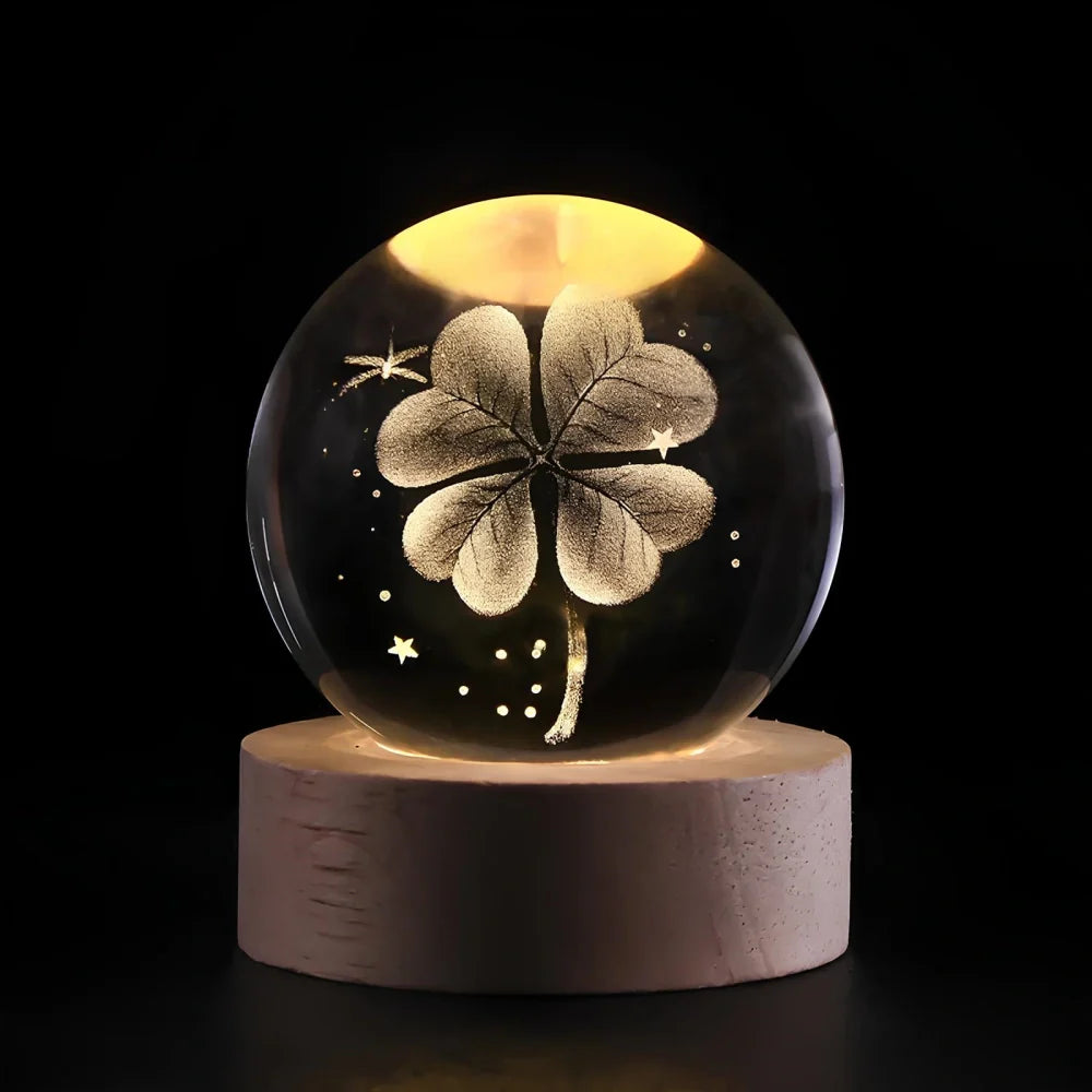 3D Kristallamp met Ruimtescènes – Magische Nachtlamp voor Sfeervolle Verlichting 11