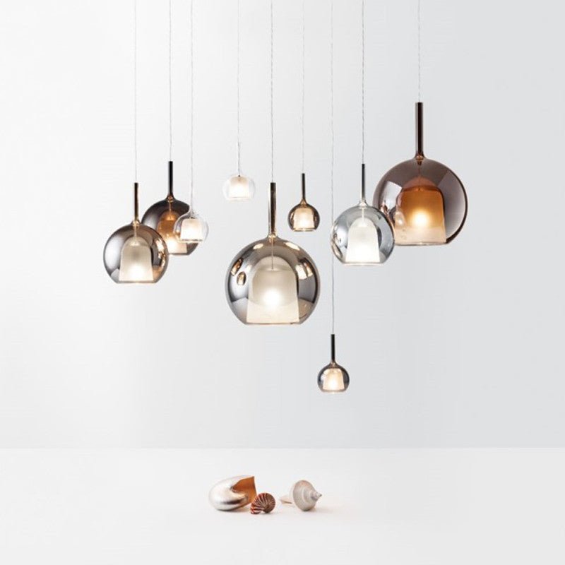 Scandinavische Hanglamp Zwart Dimbaar voor Eettafel en Woonkamer – Minimalistisch Aluminium en Glas Design