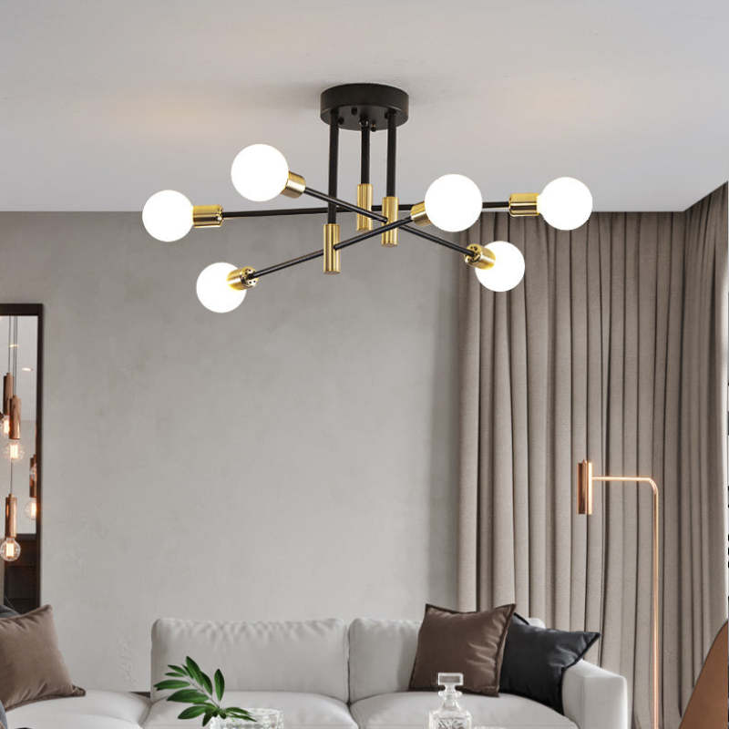 Moderne Zwarte LED Plafondlamp met Diffuus Licht voor Slaapkamer en Woonkamer - Minimalistisch Ontwerp