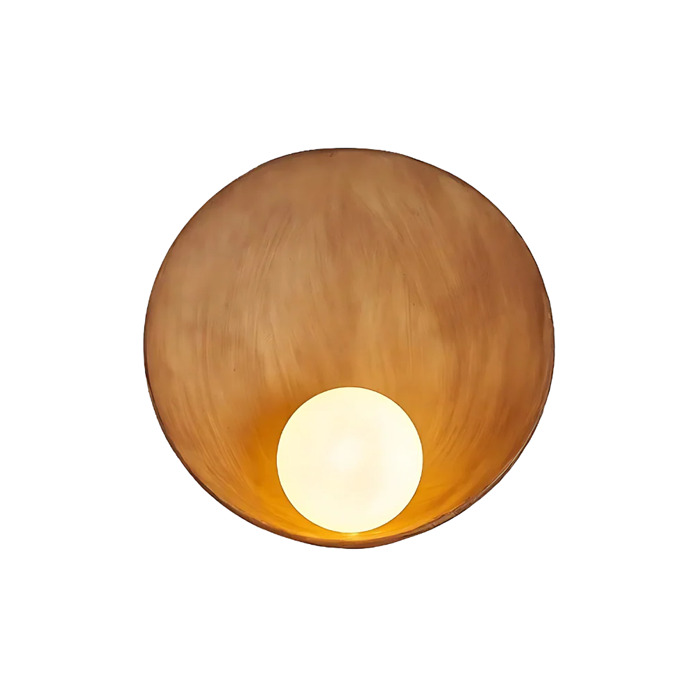 Moderne Wandlamp in Japandi-stijl met Minimalistisch Design voor een Serene Sfeer