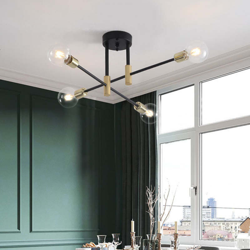 Variant image for Moderne Zwarte LED Plafondlamp met Diffuus Licht voor Slaapkamer en Woonkamer - Minimalistisch Ontwerp-4