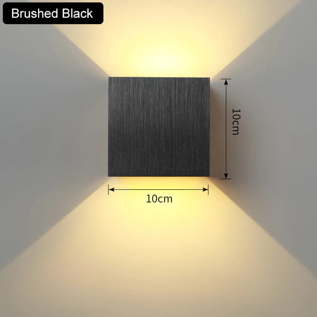 Variant image for Moderne Wandlamp met Verstelbare Lichtkleur – Aluminium en Acryl Muurlamp voor Binnengebruik-5
