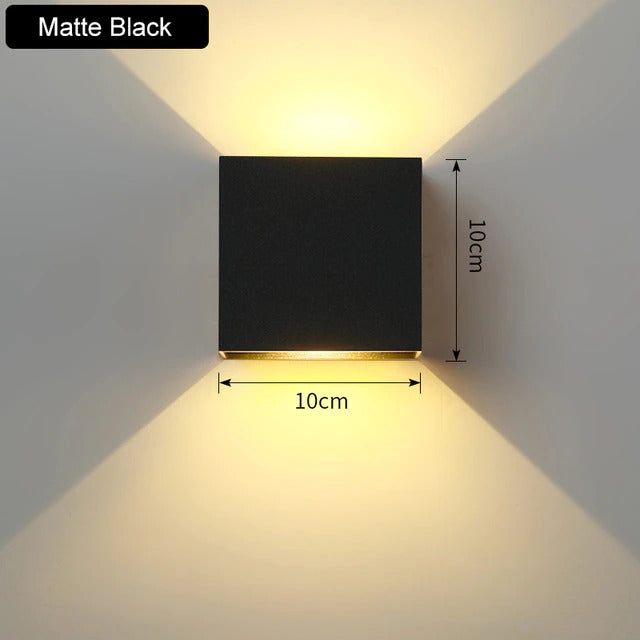Variant image for Moderne Wandlamp met Verstelbare Lichtkleur – Aluminium en Acryl Muurlamp voor Binnengebruik-3