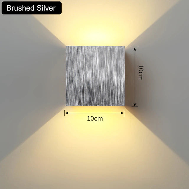 Variant image for Moderne Wandlamp met Verstelbare Lichtkleur – Aluminium en Acryl Muurlamp voor Binnengebruik-7