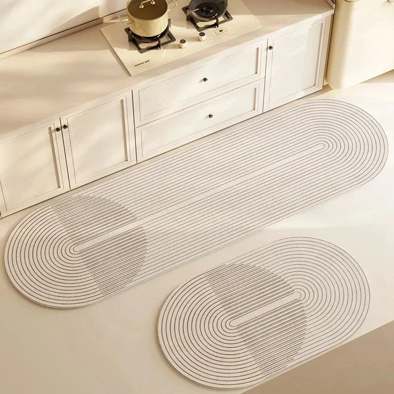 Antislip Keukenmat - Super Absorberend en Duurzaam - Minimalistisch Design voor Comfort en Veiligheid 3