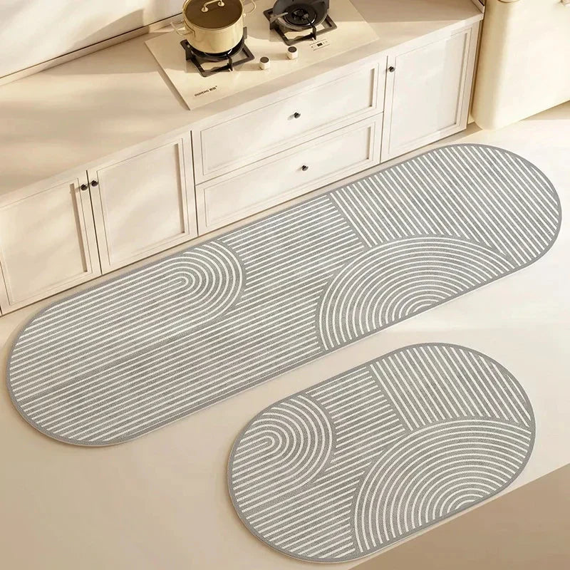 Antislip Keukenmat - Super Absorberend en Duurzaam - Minimalistisch Design voor Comfort en Veiligheid 5