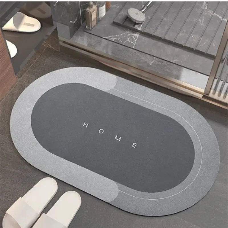 Badkamermat 40 x 60 cm van Diatomeeënaarde met Antislip en Sneldrogende Eigenschappen - Veilig en Stijlvol voor Uw Badkamer 8