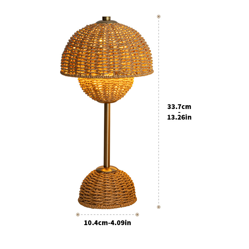 Bamboe Hanglamp Auroraglo - Duurzaam Bamboe met Warme Gloed voor Sfeervolle Verlichting 6