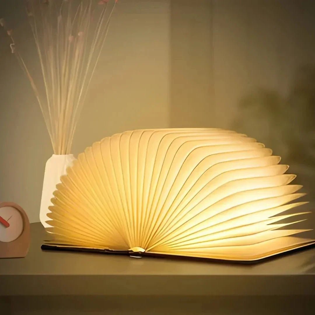 Betoverende Boekenlamp met LED Verlichting – Oplaadbaar en Sensorbesturing 2