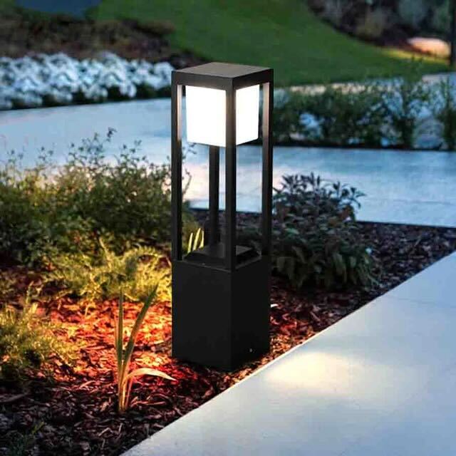 Buitenlamp Zonne-energie - Waterdichte Solar Wandlamp 60cm met Warm Wit LED Licht voor Tuin en Terras 1