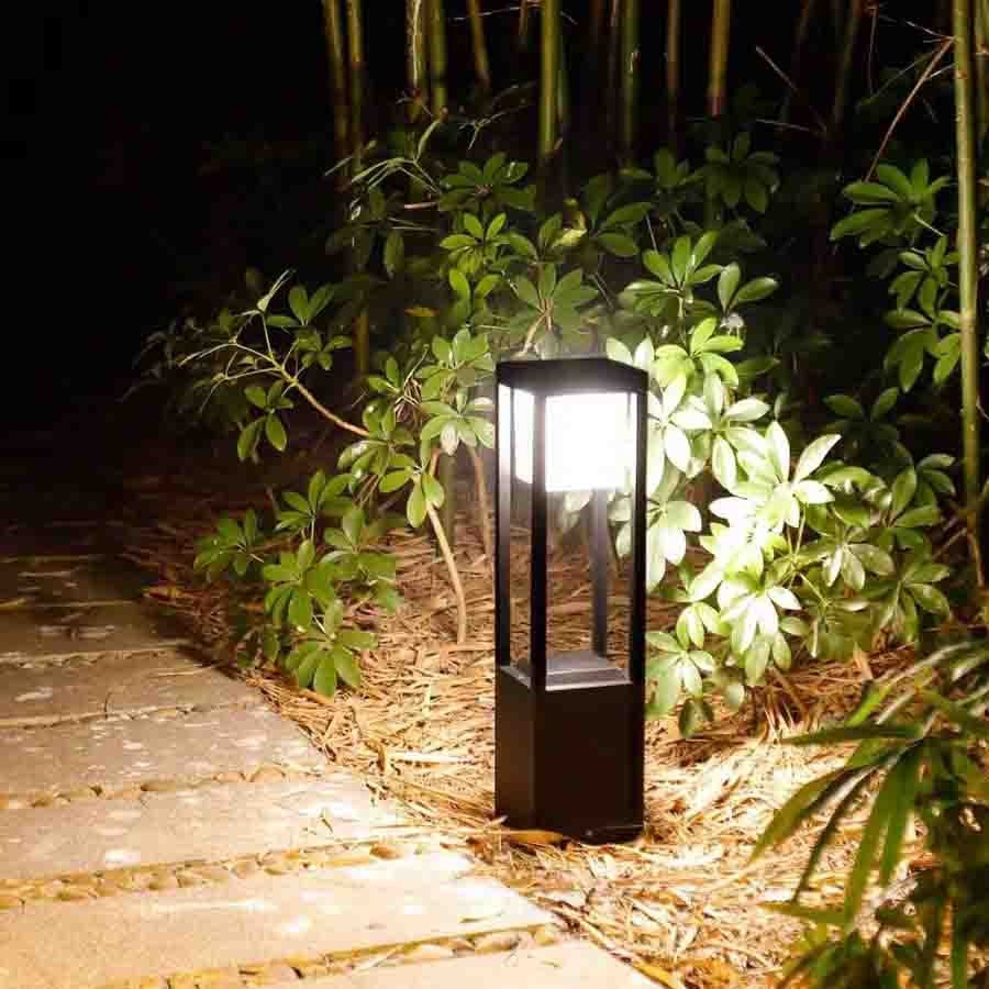 Buitenlamp Zonne-energie - Waterdichte Solar Wandlamp 60cm met Warm Wit LED Licht voor Tuin en Terras 2
