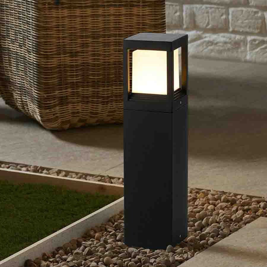 Buitenlamp Zonne-energie - Waterdichte Solar Wandlamp 60cm met Warm Wit LED Licht voor Tuin en Terras 3