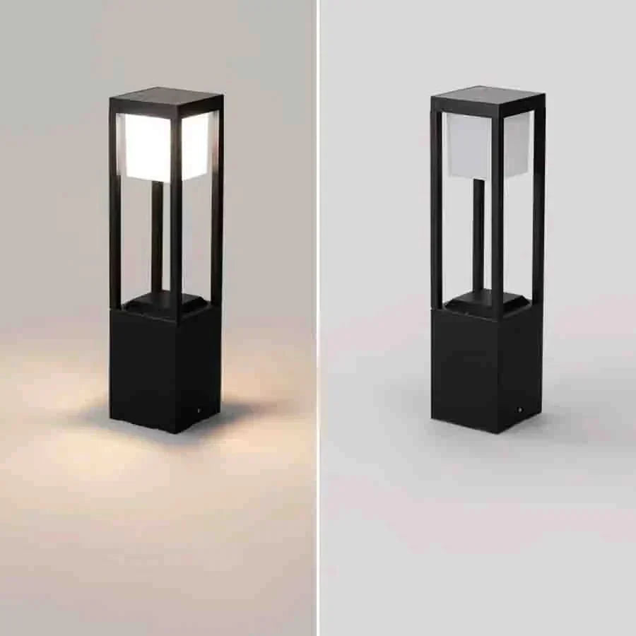 Buitenlamp Zonne-energie - Waterdichte Solar Wandlamp 60cm met Warm Wit LED Licht voor Tuin en Terras 8