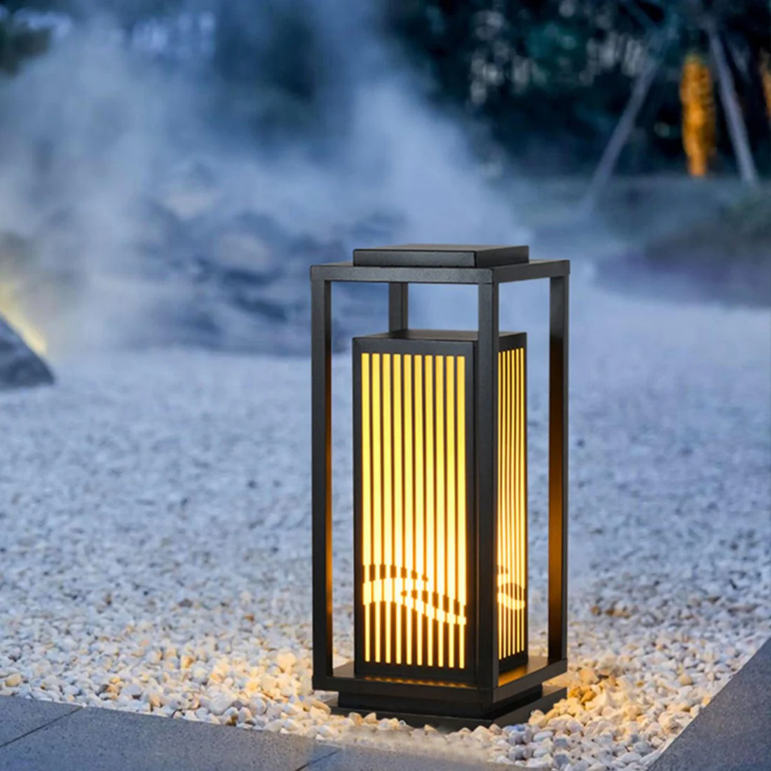 Buitenlamp Zonne Energie - Waterdichte Kooipaal Lamp met LED Licht voor Buitenverlichting, Duurzaam en Modern Design 6