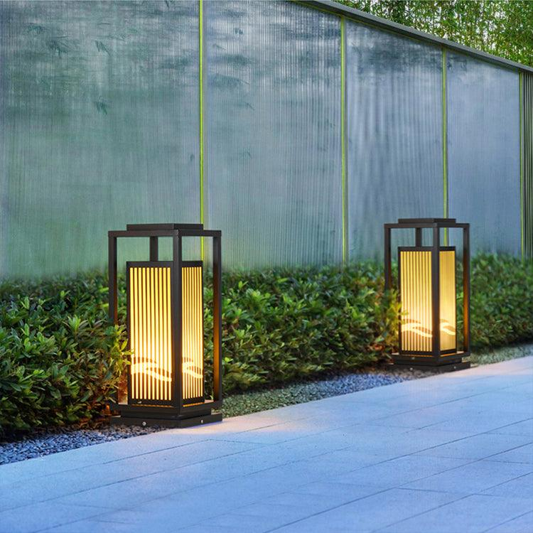 Buitenlamp Zonne Energie - Waterdichte Kooipaal Lamp met LED Licht voor Buitenverlichting, Duurzaam en Modern Design 7