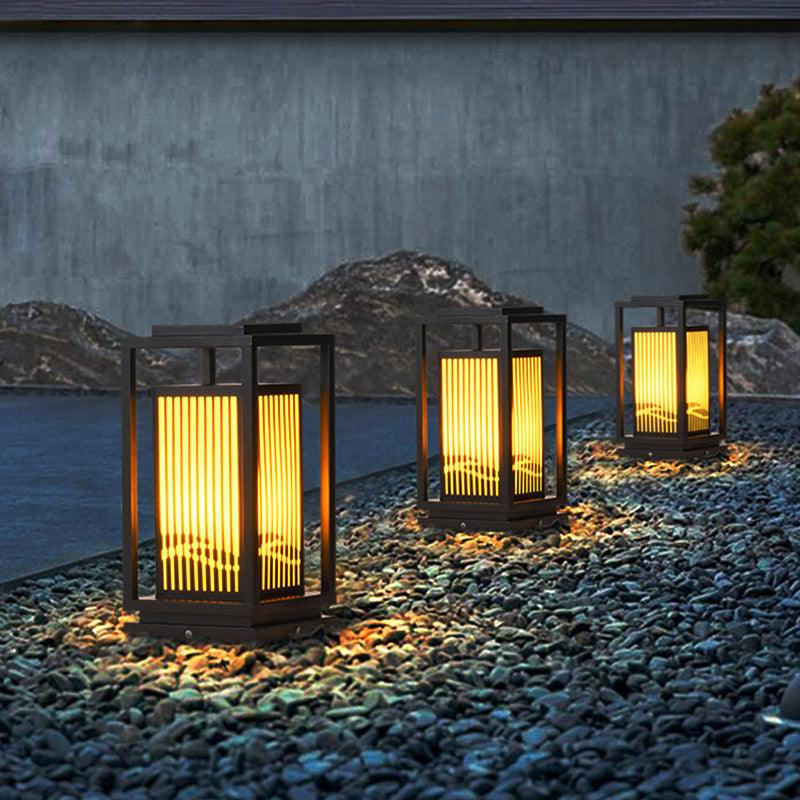 Buitenlamp Zonne Energie - Waterdichte Kooipaal Lamp met LED Licht voor Buitenverlichting, Duurzaam en Modern Design 8