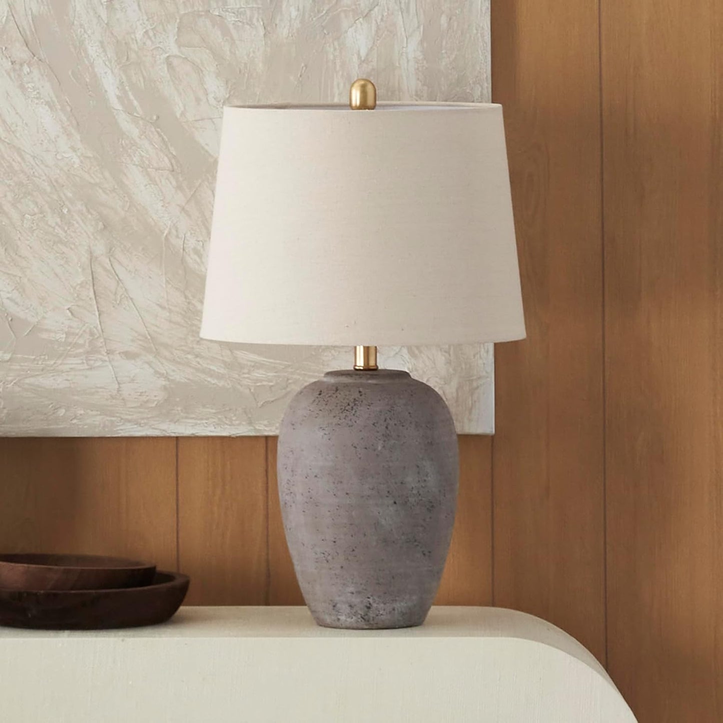 Variant image for Moderne Keramische Tafellamp met Warme Verlichting en Stijlvol Ontwerp voor Woonkamer en Slaapkamer-3
