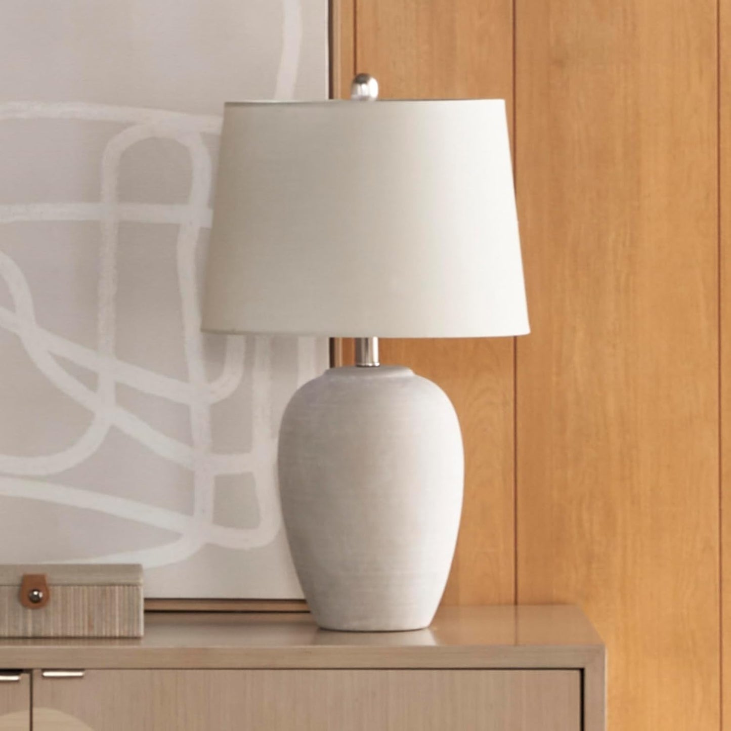 Moderne Keramische Tafellamp met Warme Verlichting en Stijlvol Ontwerp voor Woonkamer en Slaapkamer