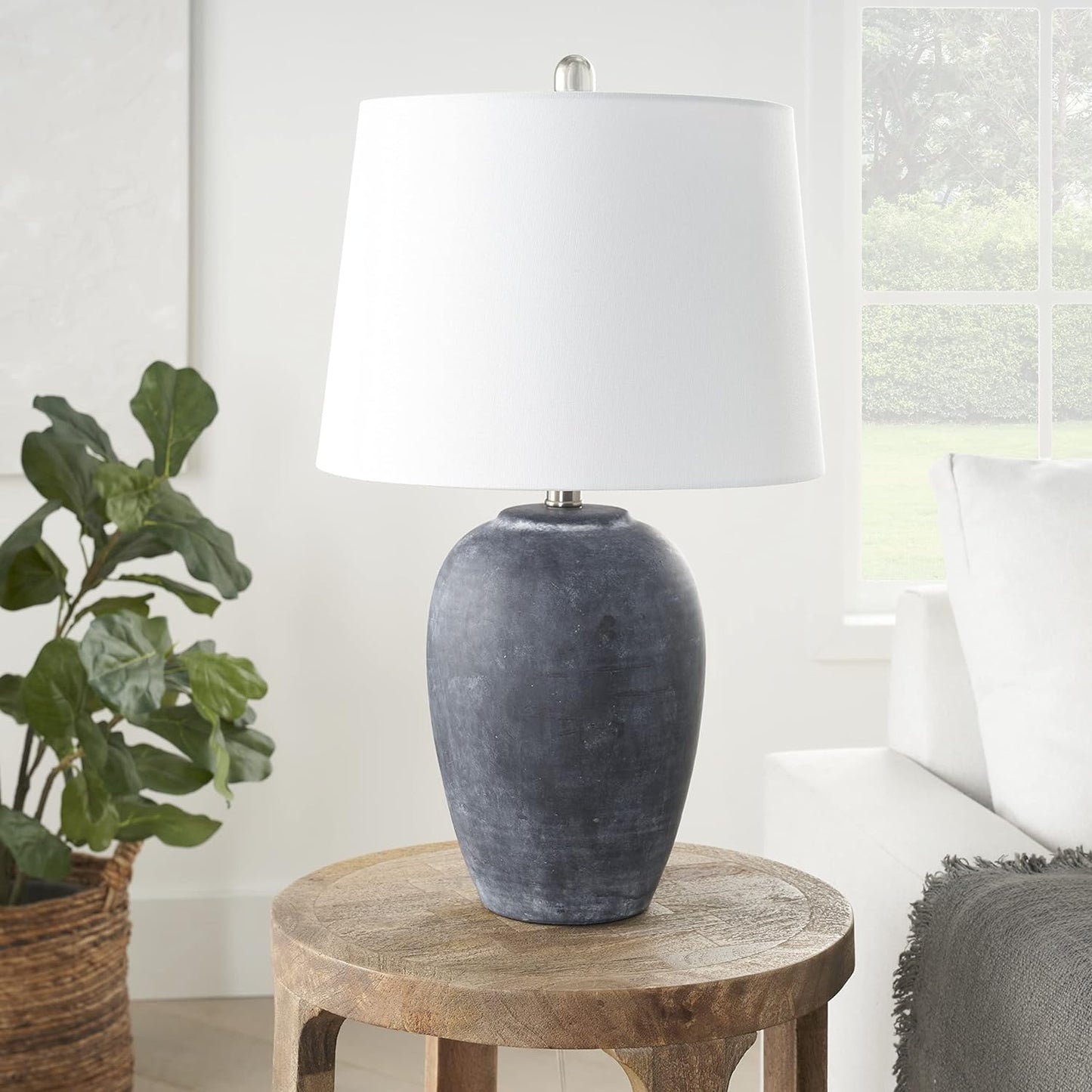 Moderne Keramische Tafellamp met Warme Verlichting en Stijlvol Ontwerp voor Woonkamer en Slaapkamer