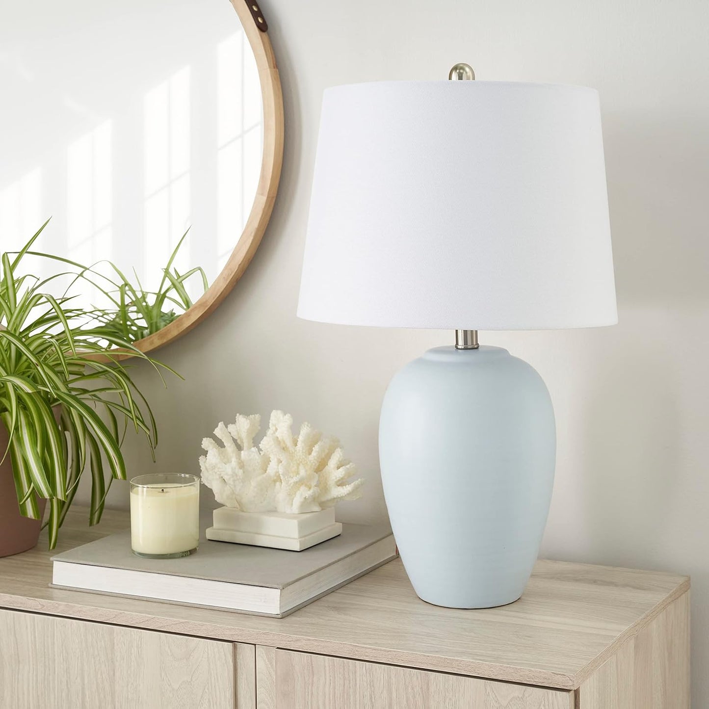 Variant image for Moderne Keramische Tafellamp met Warme Verlichting en Stijlvol Ontwerp voor Woonkamer en Slaapkamer-6