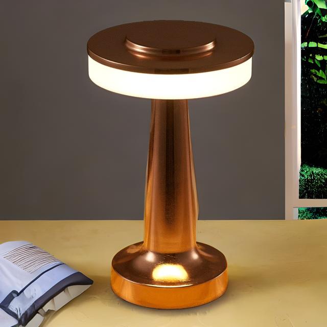 Draadloze Tafellamp met Touch Sensor en Oplaadbare Batterij – Dimbaar en Draagbaar Lamp Zonder Snoer