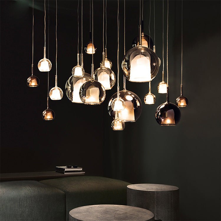 Scandinavische Hanglamp Zwart Dimbaar voor Eettafel en Woonkamer – Minimalistisch Aluminium en Glas Design