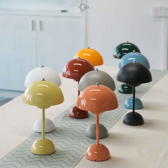 Dimbare Draadloze Tafellamp – Oplaadbare Bloempot Lamp voor Sfeervolle Verlichting in Huis 2