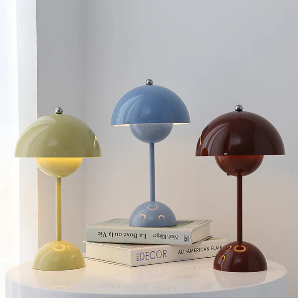 Dimbare Draadloze Tafellamp – Oplaadbare Bloempot Lamp voor Sfeervolle Verlichting in Huis 3