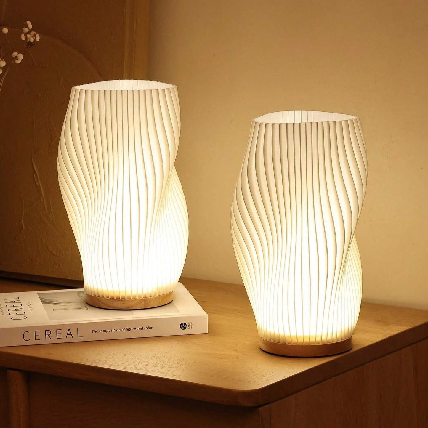 Dimbare Hanglamp Wavecrest met USB-aansluiting en Twee Verlichtingstinten – Modern Metaal en ABS Design 1