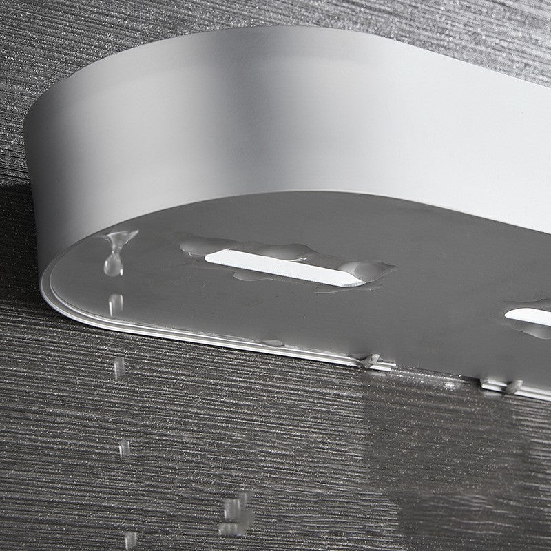 Doucherek Zonder Boren van RVS304 – 40cm Chrome Doucherekje voor Georganiseerde Badkamer 3