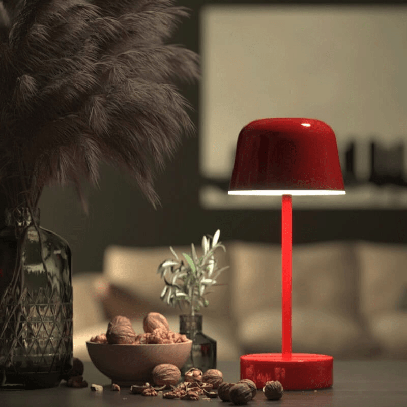 Draadloze Oplaadbare Tafellamp met Dimbare Lichtkleuren – Modern Design, Compact en Oogvriendelijk 2