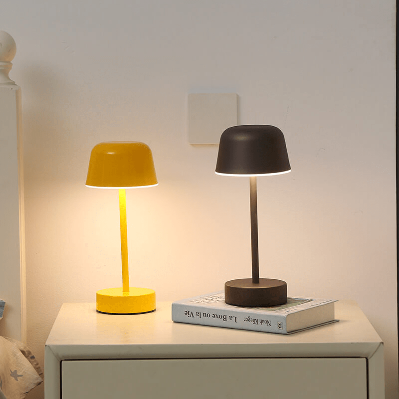 Draadloze Oplaadbare Tafellamp met Dimbare Lichtkleuren – Modern Design, Compact en Oogvriendelijk 5