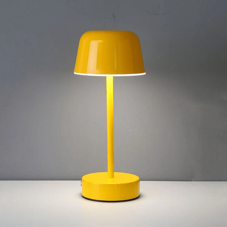 Draadloze Oplaadbare Tafellamp met Dimbare Lichtkleuren – Modern Design, Compact en Oogvriendelijk 6