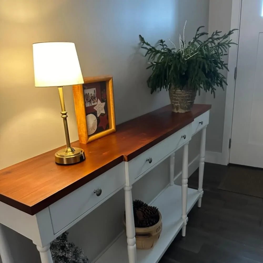Draadloze Oplaadbare Tafellamp met Retro Design – LED, Dimfunctie, Ideaal voor Binnen en Buiten 1