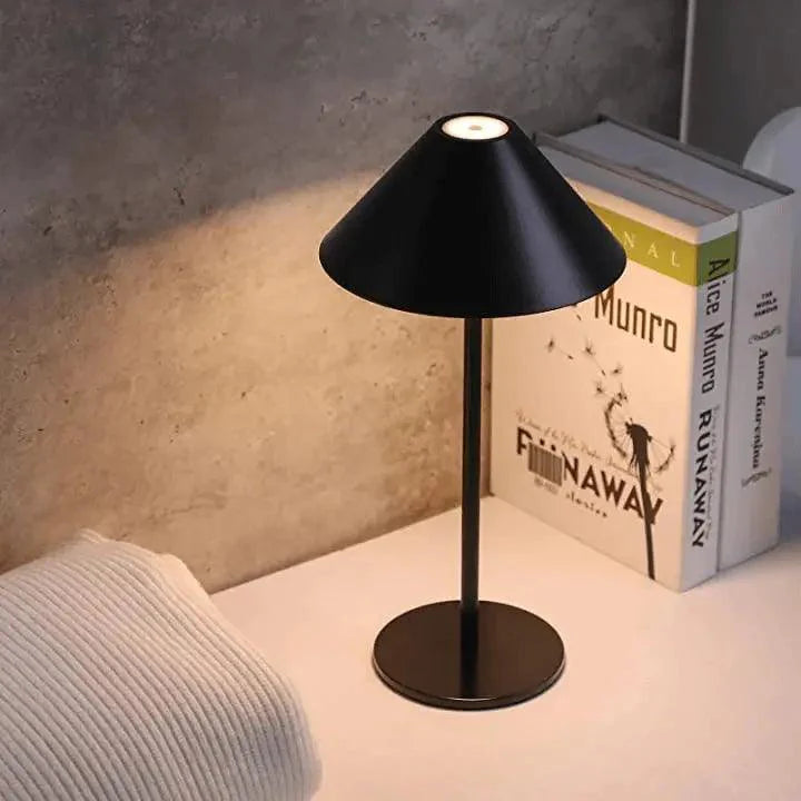 Draadloze Waterdichte Tafellamp met Aanraakbediening en Minimalistisch Ontwerp – Oplaadbaar en Compact 15×31cm 6