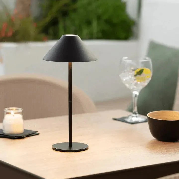 Draadloze Waterdichte Tafellamp met Aanraakbediening en Minimalistisch Ontwerp – Oplaadbaar en Compact 15×31cm 8