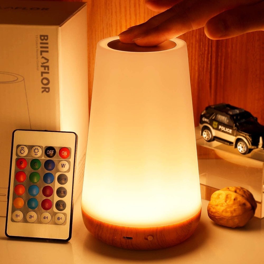 Draagbare Halina Tafellamp met Aanraakbediening en Dimbare LED Verlichting 0