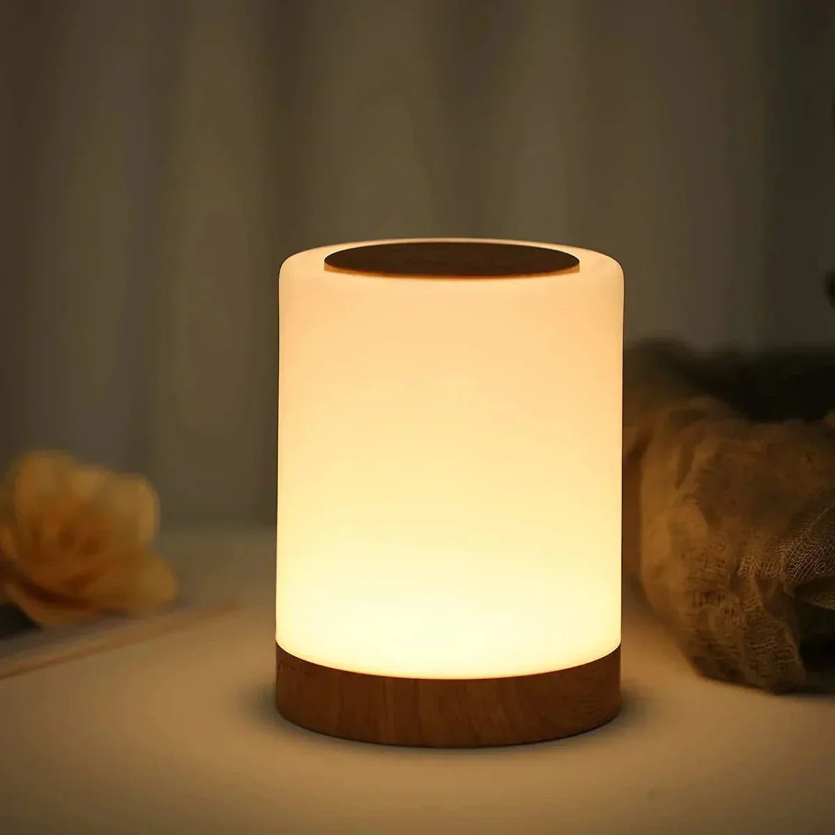 Draagbare Halina Tafellamp met Aanraakbediening en Dimbare LED Verlichting 1
