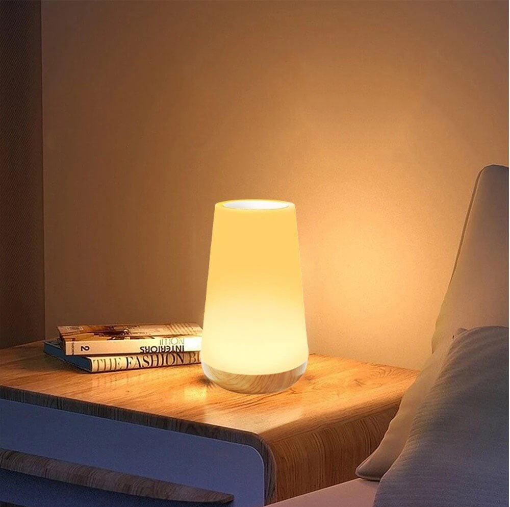 Draagbare Halina Tafellamp met Aanraakbediening en Dimbare LED Verlichting 6