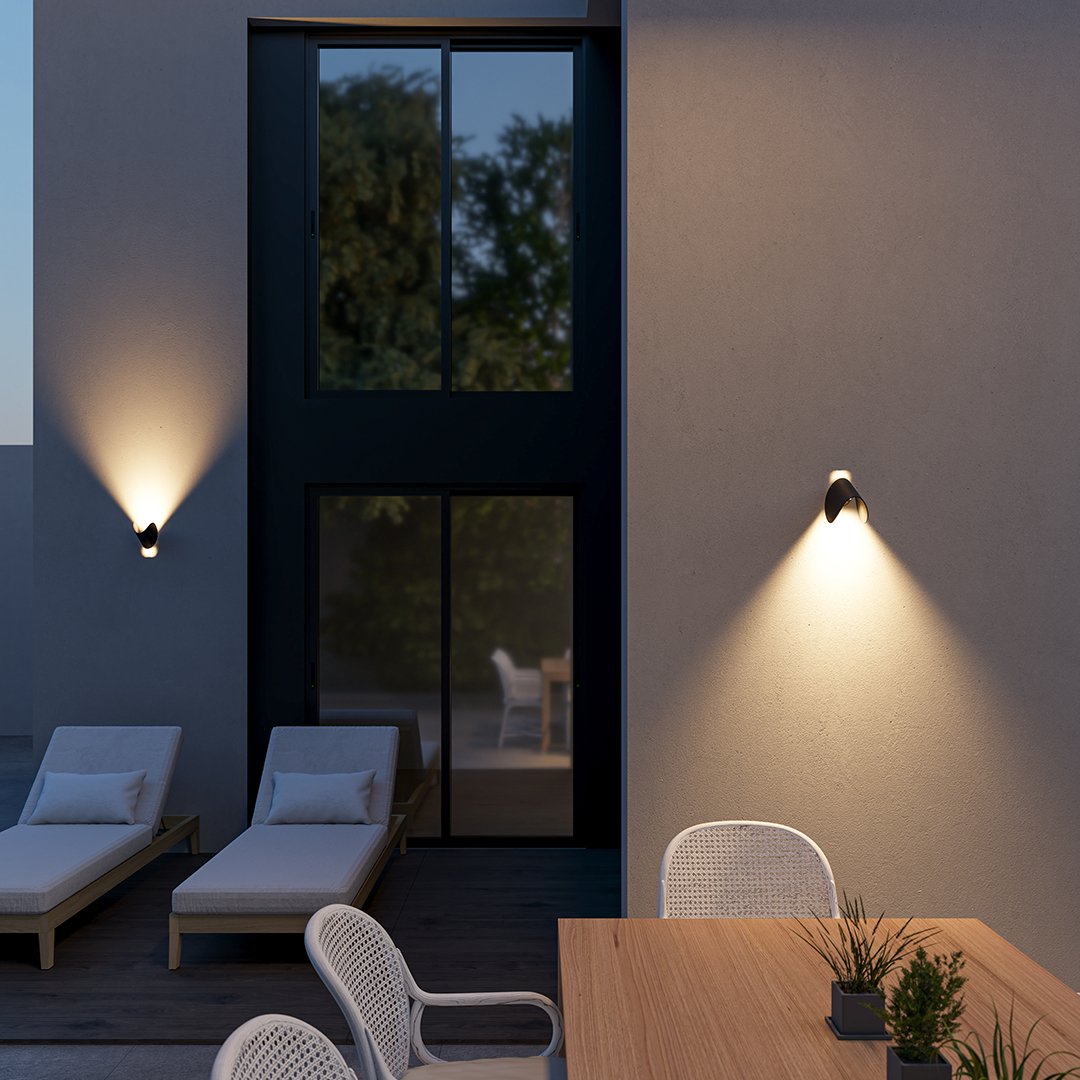 Draaibare Wandlamp met LED Verlichting – Energiezuinige Aluminium Lamp in Zwart 7