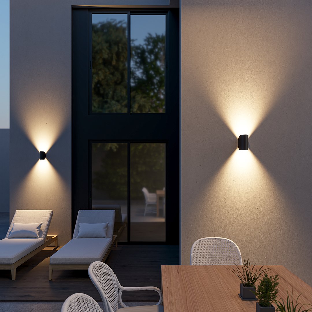Draaibare Wandlamp met LED Verlichting – Energiezuinige Aluminium Lamp in Zwart 8
