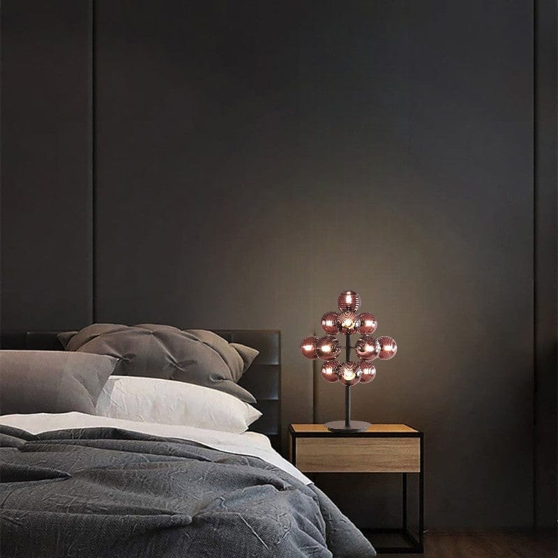 Druif Tafellamp van Metaal en Glas – Elegante Verlichting met Uniek Ontwerp 2