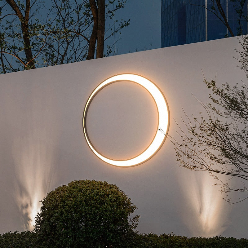 Eclips Buiten Wandlamp - IP65 Waterdicht met Warme 3000K LED Verlichting 4