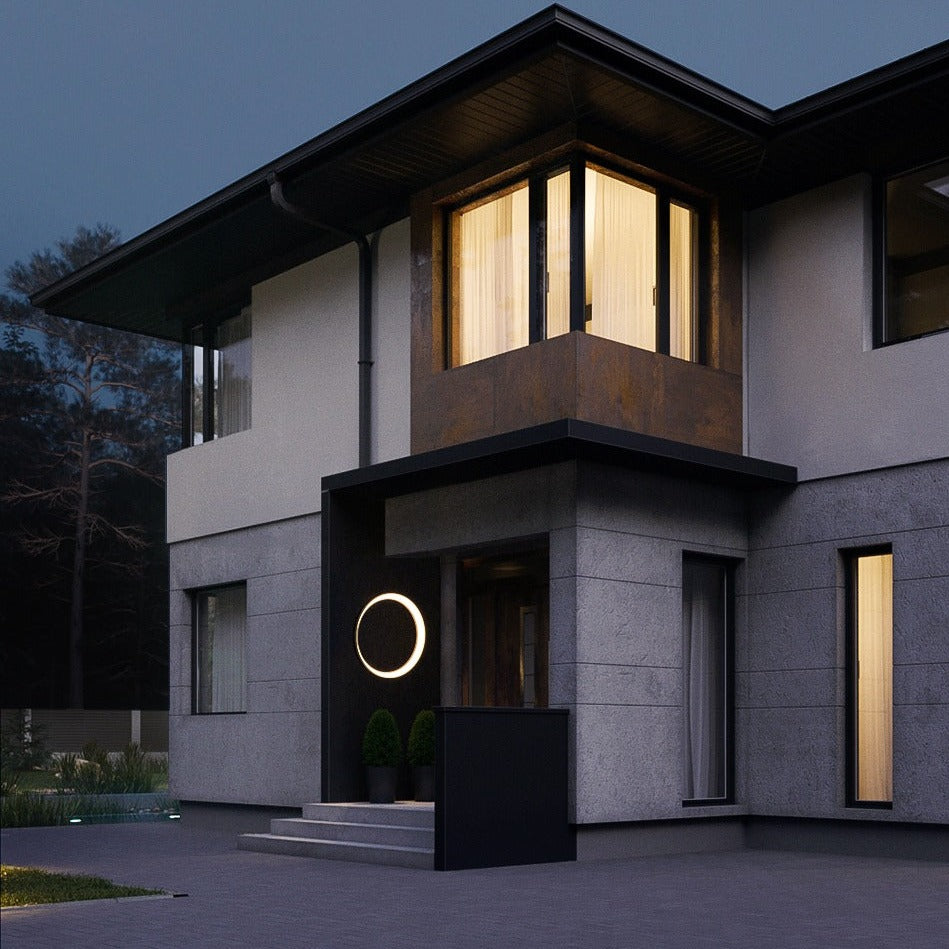 Eclips Buiten Wandlamp - IP65 Waterdicht met Warme 3000K LED Verlichting 5