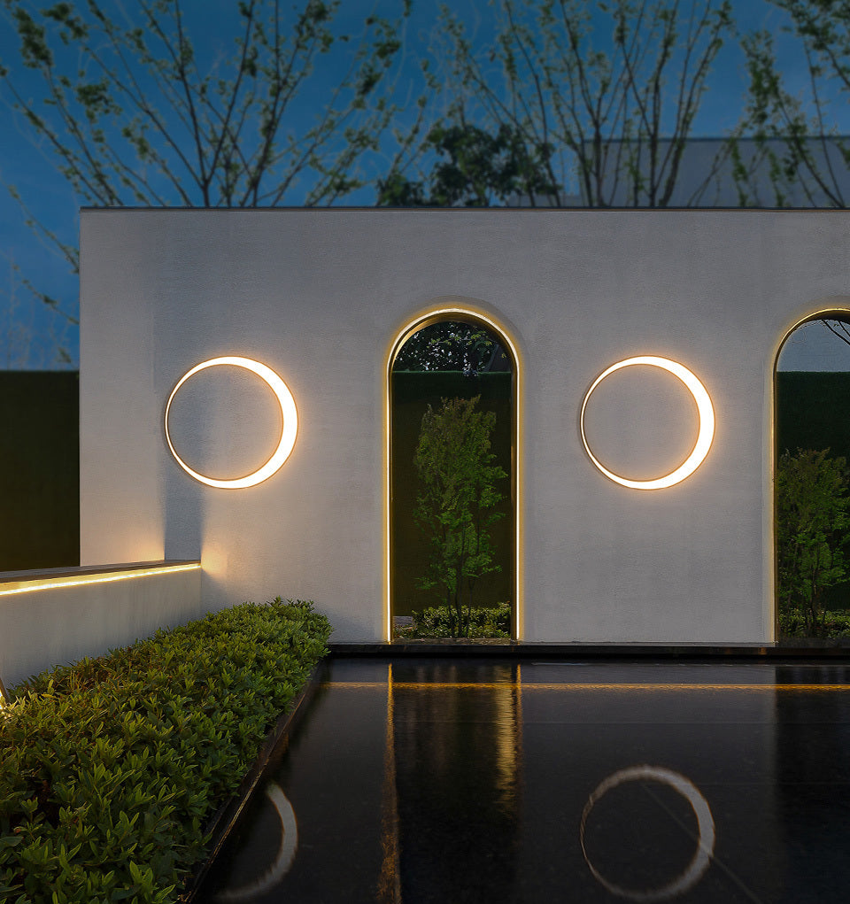 Eclips Buiten Wandlamp - IP65 Waterdicht met Warme 3000K LED Verlichting 6