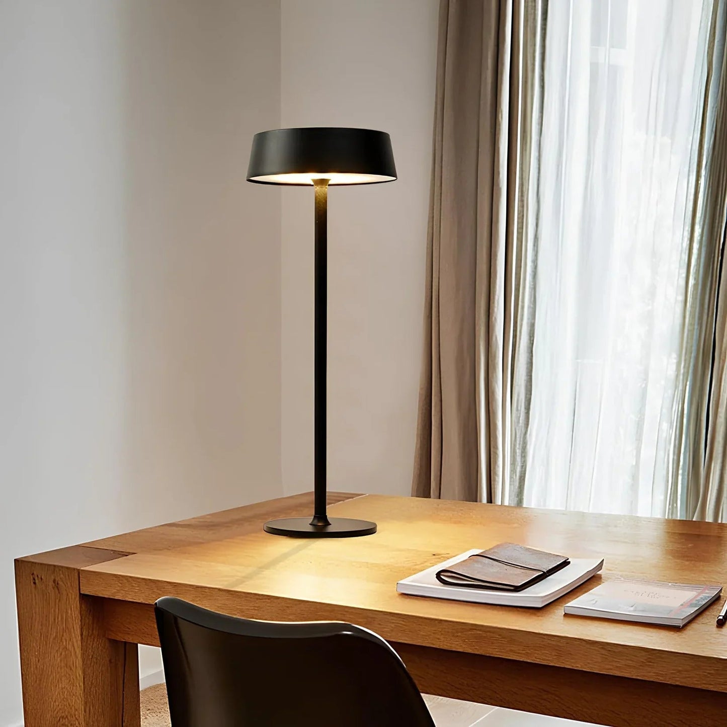 Elegante Draadloze Tafellamp met Dimbare Verlichting en Oplaadbare Batterij – Modern Design 7