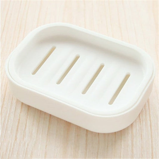 Elegante Zeep Houder Wit van Roestvrijstaal - Duurzaam en Stijlvol voor Badkamer en Keuken 1