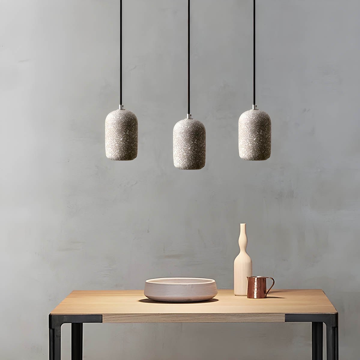 Industriële Hanglamp Zwart van Ijzer voor Eettafel en Woonkamer – Modern Ontwerp en Duurzame Verlichting
